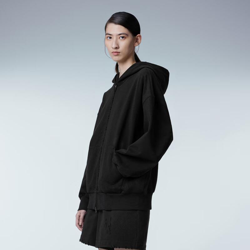 JNBY 24 Spring Loose Fit Full-Zip Hoodie