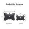 Hub Caps 1Pcs Car Seat Headrest Auto Logo Neck Pillow For Toyota Corolla Yaris Aygo Prius CHR Camry Auris Avensis Land Cruiser C