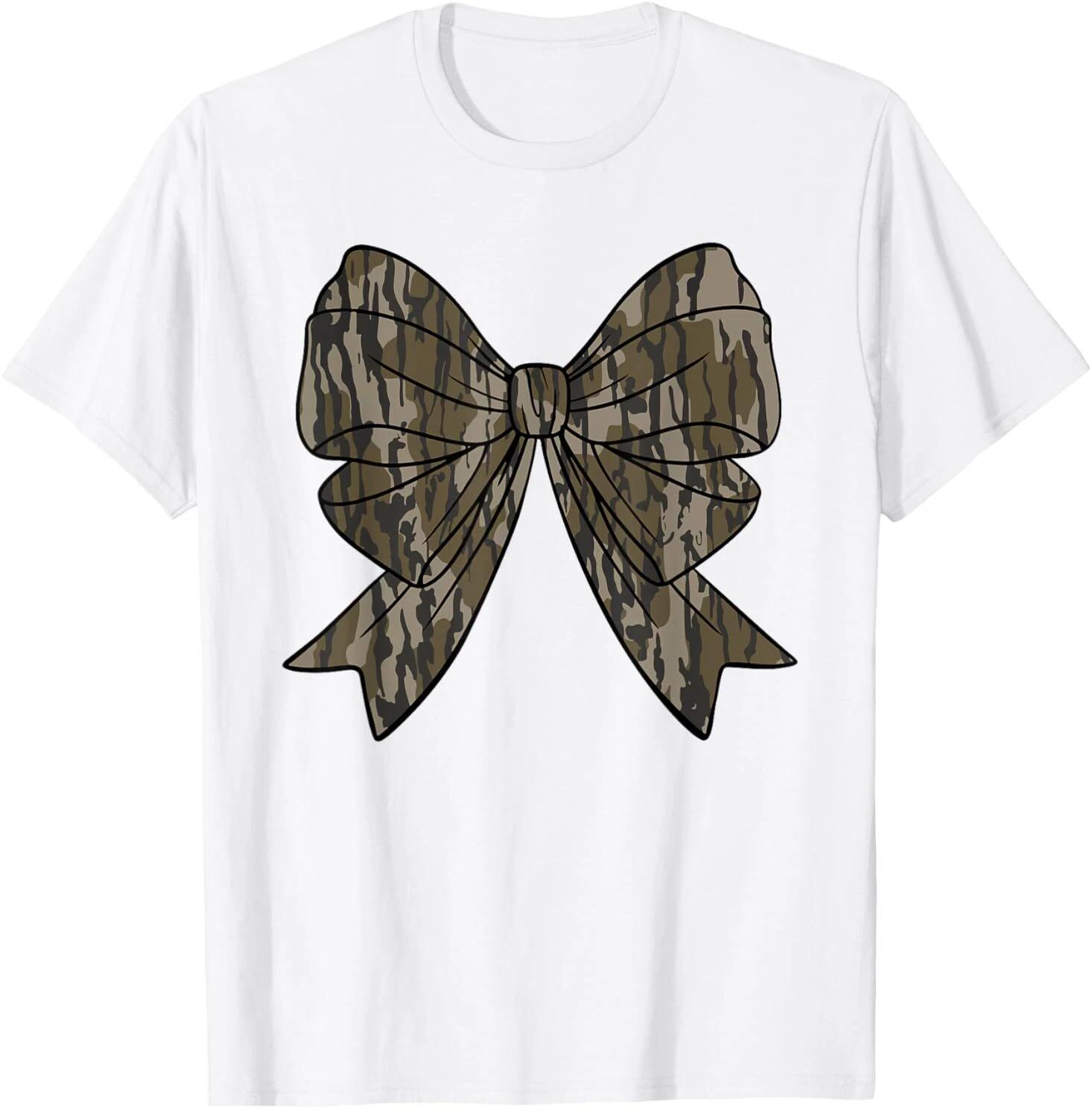 Camo Coquette Bow Duck Hunt Duck Hunting Girls Kids T-Shirt 160