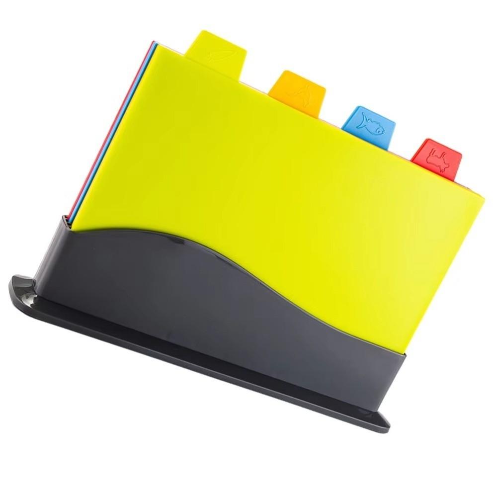 Color Coded Chopping Board Set Non-Slip Color Coded Board Set Anti Mildew Board  Kitchen Use