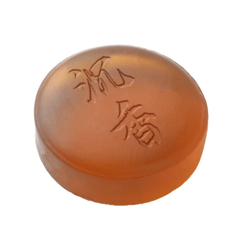 

1Pc Agarwood Soap Handmade Soap Essential Oil Soap Sophora Flavescens Cleansing Bath Soap Brightening Skin