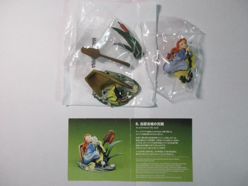 [USED] Kaiyodo World Masterpiece Theater Anne of Green Gables Hokuriku Confectionery All 6 Types *Inner Bag*
