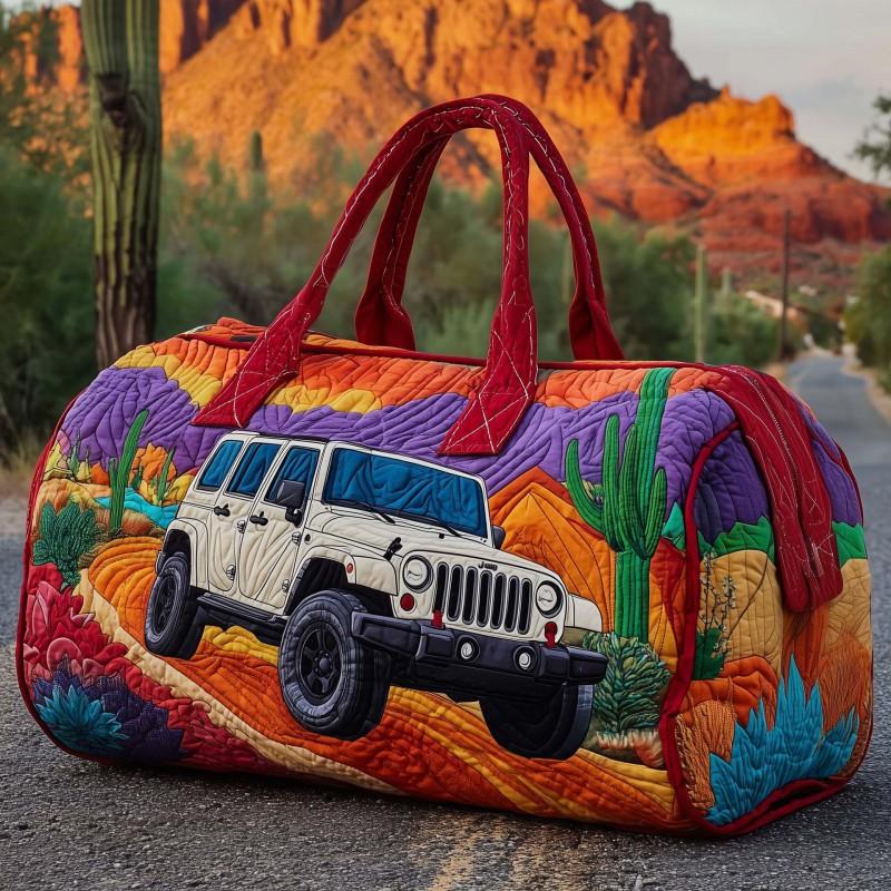 Western Style Small Duffle Bag Gym Travel Unisex Handbag