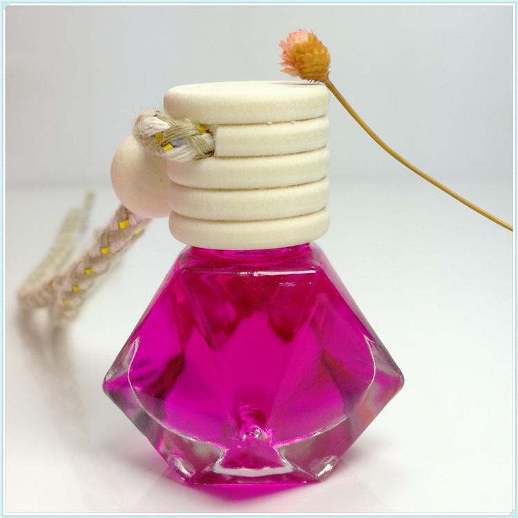 Luxury Car Aromatherapy Pendant - Round Wooden Beads for Long-Lasting Fragrance & Odor Removal