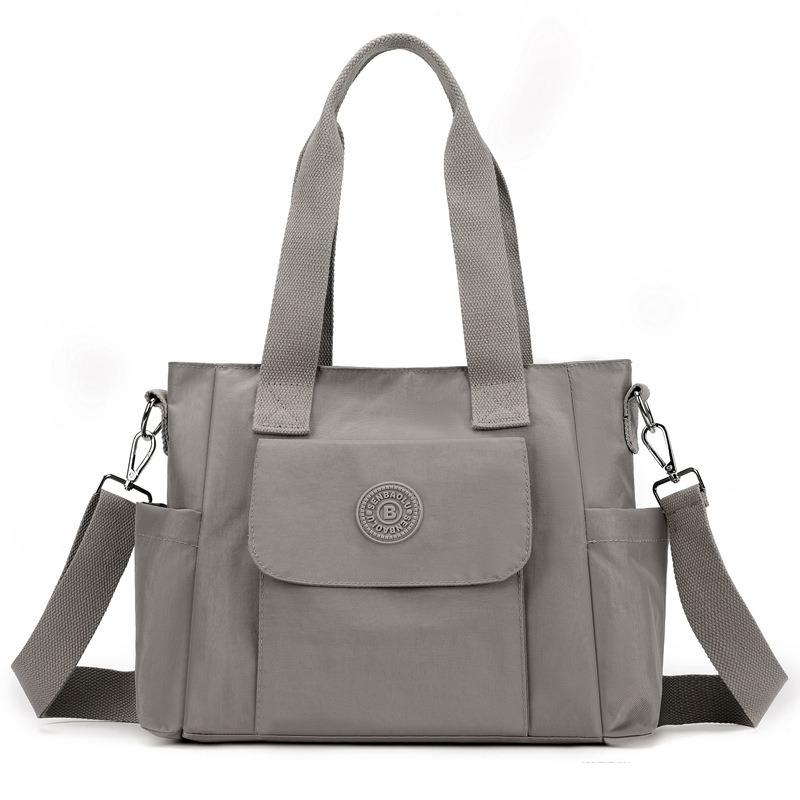 Women's Bag Shoulder Mother Bag Summer New Lightweight Nylon Cloth Printed Bag Fashion Messenger Handbag