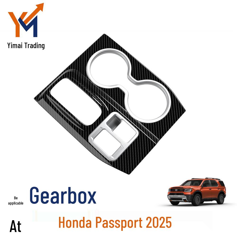 

Honda Passport Gear Shift, Cup Holder, and Handbrake Decor Frame for 26 Models ABS Material
