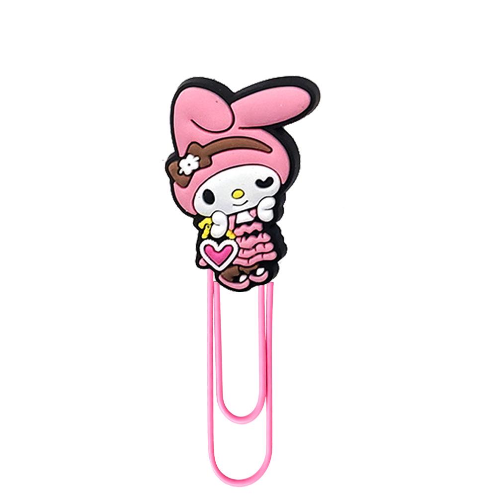 My Melody Cute U-Shaped PVC Paperclip Bookmark