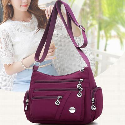 Women Casual Oxford Waterproof Handbag Single Shoulder Pocket Crossbody Bag KTY