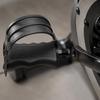Bike Pedals Ridged Cycle Pedal with Toe Cage Textured for Home Exercise