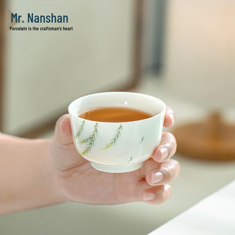 Nanshan Hand-painted Ceramic Gongfu Master's Teacup