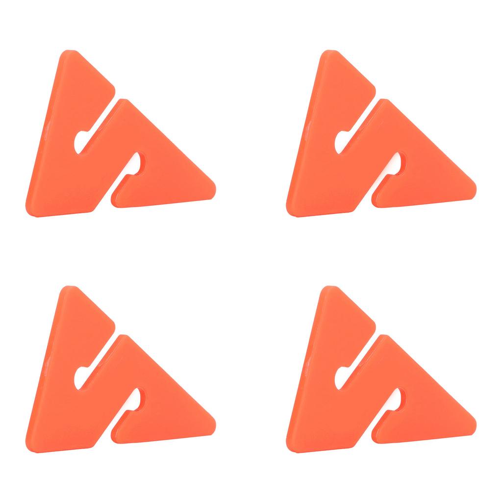 4 Stück Scuba Tauchen Leinenpfeil Markierer Wrack Höhlentauchen Dreieck Leinenpfeil Markierer ABS Dreiecksform