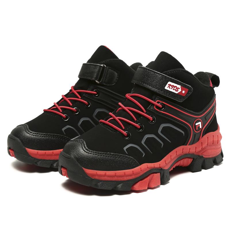 Children's shoes winter new style with plush insulation shoes