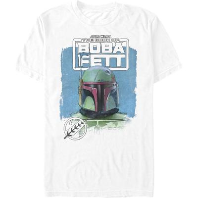 Fifth Sun Men's Star Wars_ The Book of Boba Fett Watercolor Logo T-Shirt