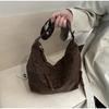 Fashi Leopard Print Crossbody Bag Lightweight Large Capacity Shoulder Bag Women's Casual Commuter Handbag Soft Dumpling Bag