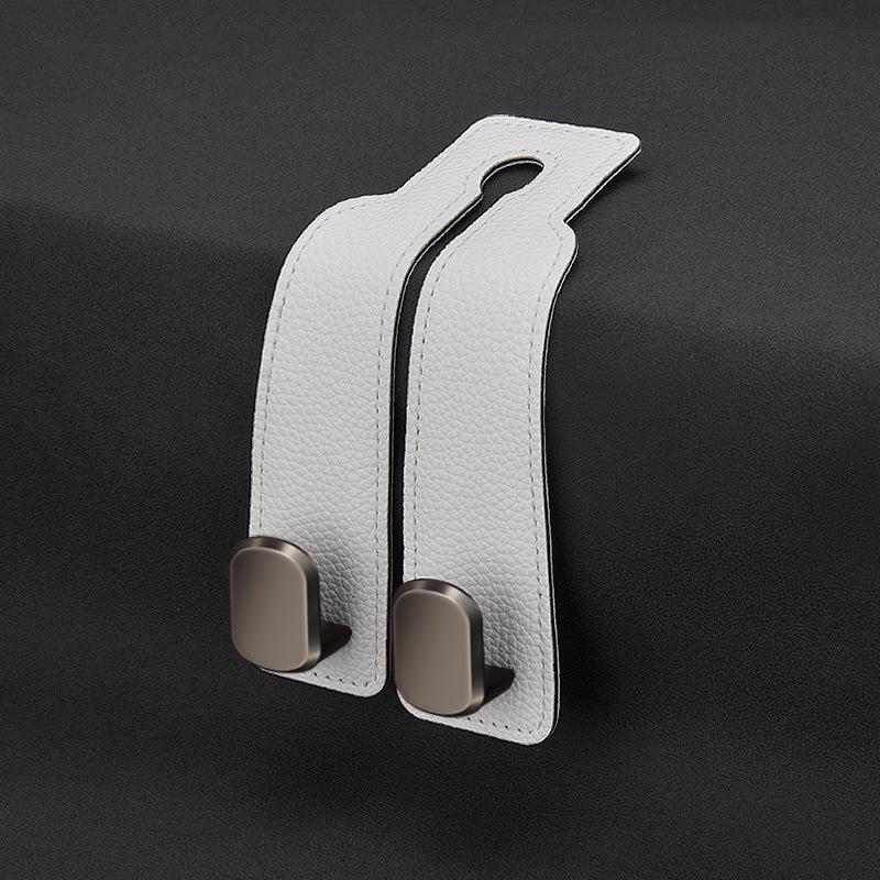 Multi-Function Suede Metal Car Seat Hook