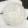2027 Golden Sheep Blessing Keepsake Coin Souvenir Zodiac Sheep Collection Coin Gift Metal Crafts
