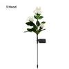 Color-Changing Solar-Powered Rose Garden Lights for Outdoor Decor