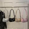 This year's small bag women's simple new trendy fashion foreign texture messenger bag spring and summer armpit bag