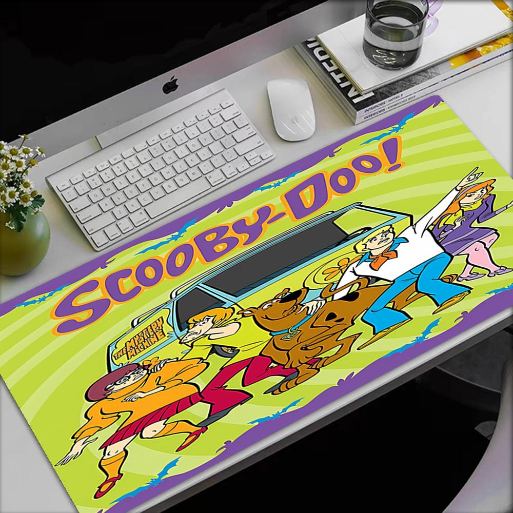 Scooby Doo Theme Mouse Pad, Non Slip Rubber Base, Multifunctional Office & Home Decor, Perfect for Workspace Personalization.