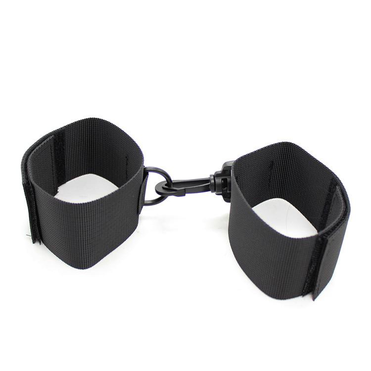 Nylon Erotic Restraints Kit Handcuffs Collar Slave Bondage  Bondage Back Open Leg Cuffs Sex Bondage Adult Toys for Couple