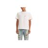 Levis X Kenzo FW23 Co-Branded Logo Patch Pocket Crew Neck Short Sleeve T-Shirt Unisex Tops White A6830-0000