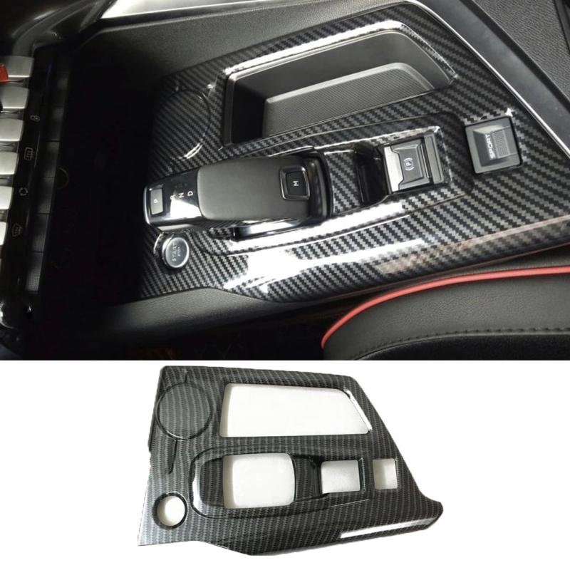 For Peugeot 3008 5008 GT 2017-   ABS Window Lift Switch gear water cup Panel air condition outlet Cover interior Accessories