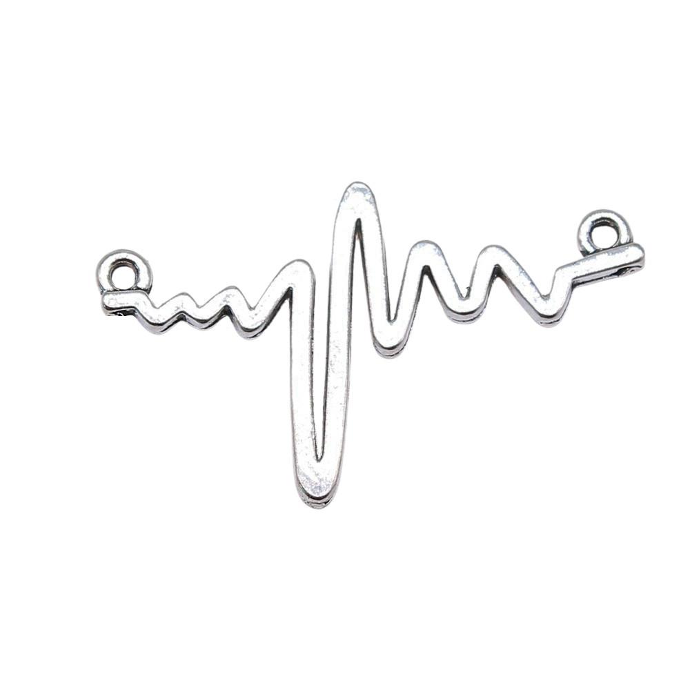 Infinity Connectors Heart Bracelets Charms Lightning Romantic Jewelry Findings