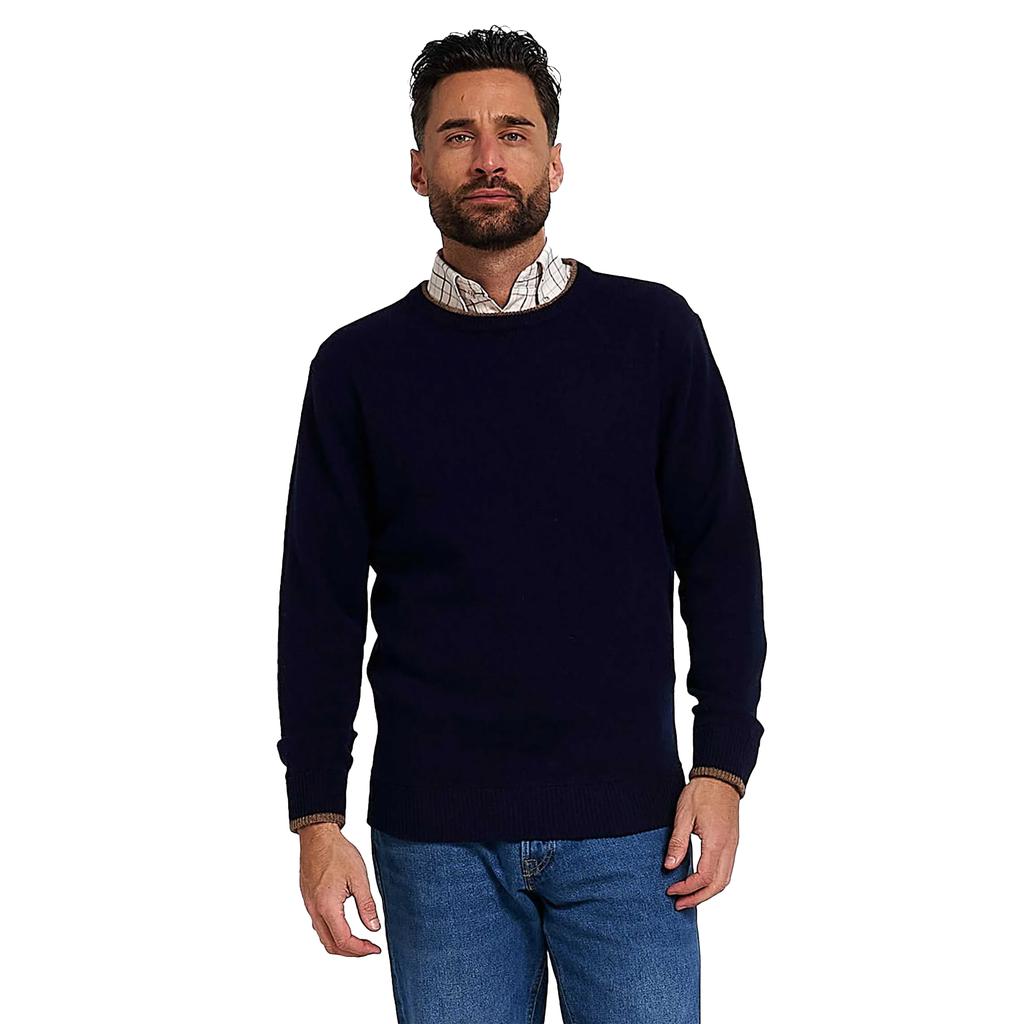 Jack Pyke Mens Knitted Lambswool Crew Neck Jumper