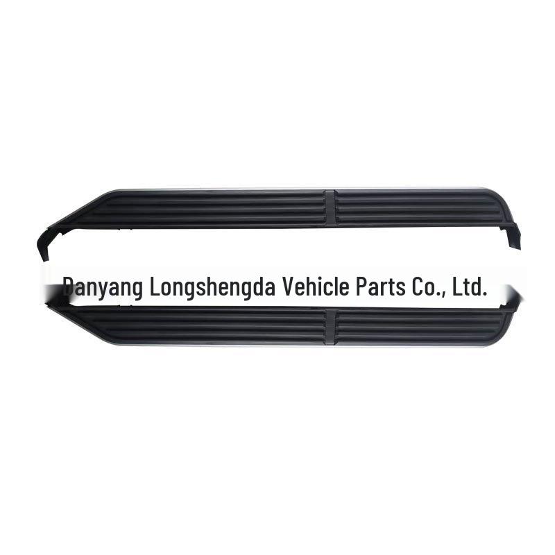 All-Black Off-Road Side Pedals for Discovery 3 & 4 - Anti-Collision Modified Design.