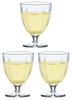 Free Glass Noce 230ml, Set of 3, Made In Japan, Dishwasher Safe, Glass Cup, Wine Glass, Commercial Glass, SQ-02211-JAN
