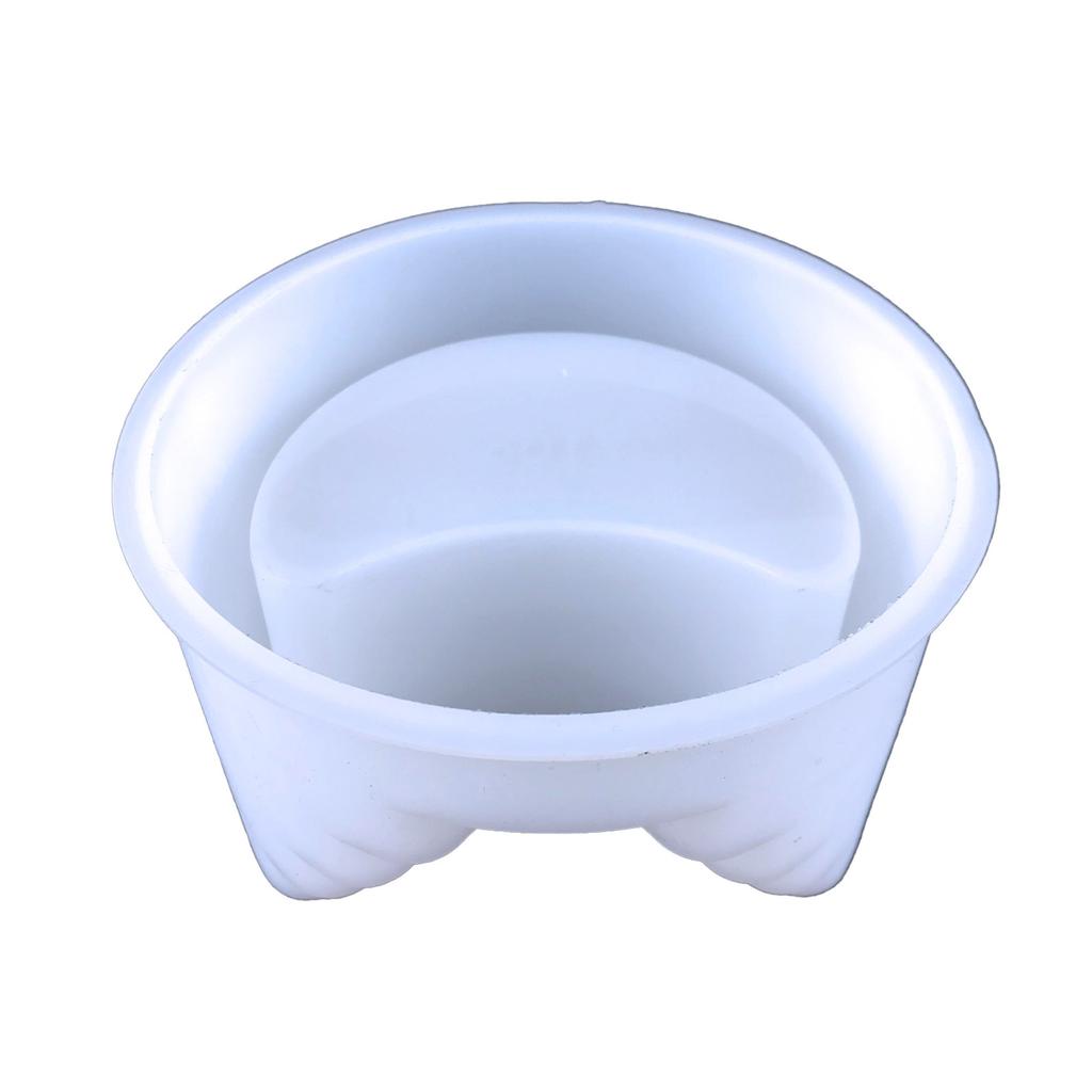 Concrete Cement Plant Pot Mold Flower Pot Silicone Mold Round Epoxy Resin Casting Molds for DIY Jewelry Storage Box