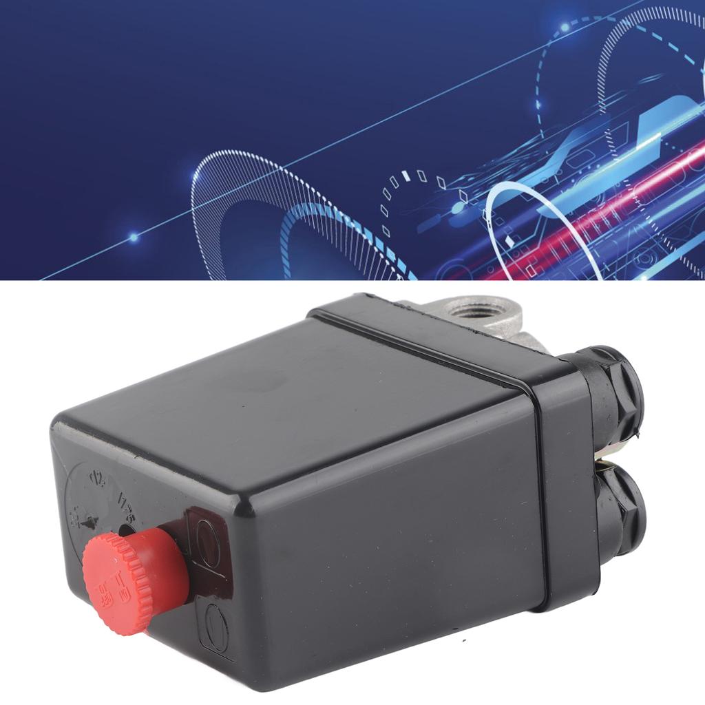 Air Compressor Pressure Switch 4 Way Adjustable Pressure Reducing Control Switch Valve