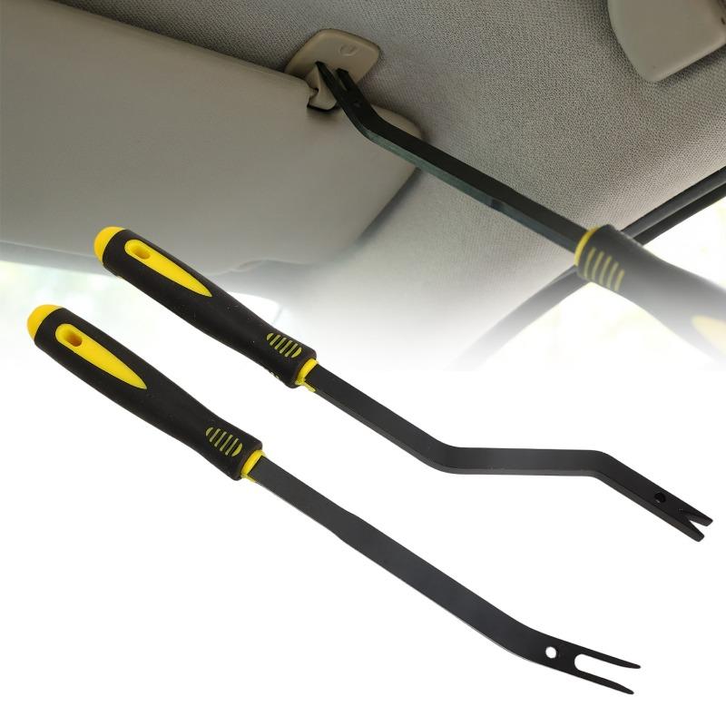 Sun Visor Assist Handle Removal Tool Set Prevents Damage Car Headliner Clips DIY Interior Panel Pry Tool Disassembly Handle