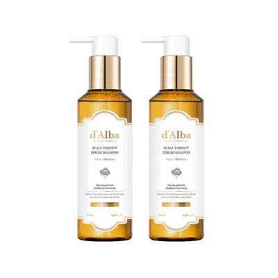 D’Alba Professional Regenerační sérum na pokožku hlavy šampon 275 ml × 2