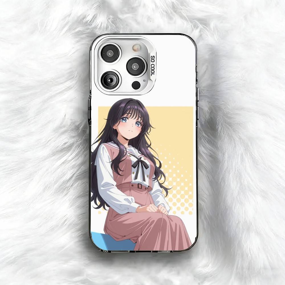 W-Waguri k-Kaoruko Anime  Phone Case For iPhone 16 17 15 14 12 13 Pro Max Black Color Shockproof Cover