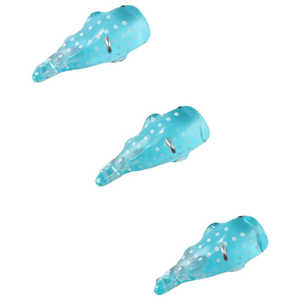 20pcs Transparent Mini Ocean Whale 20pcs Dolphin Earring Whale  Keychains