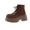 Fashion versatile platform Martin boots women's autumn and winter new outer wear lace-up casual shoes