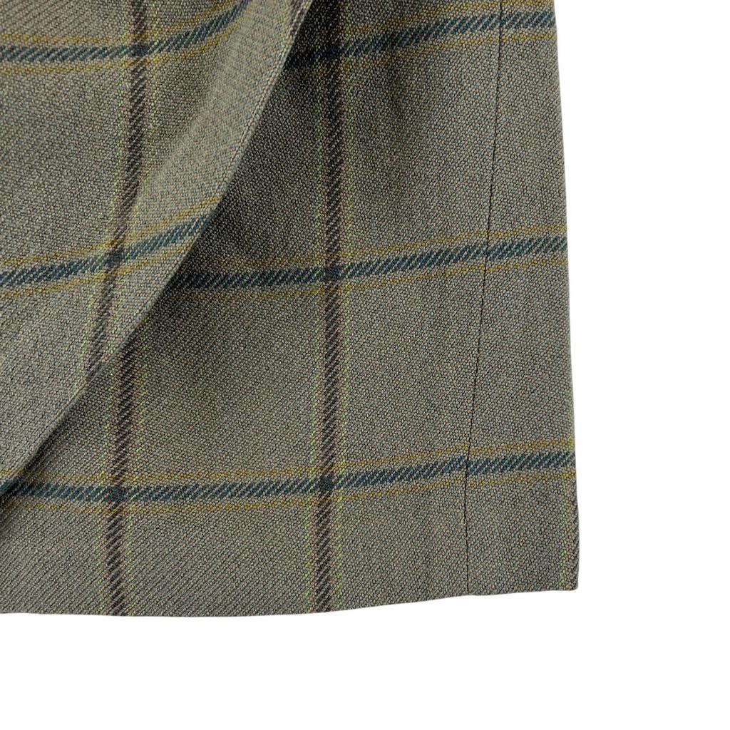 ARMANI Tartan check skirt Car key Women 40 used