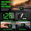 Digital Display HUD Head Up Display LED Large Font Display Universal Speedometer Display  For Car