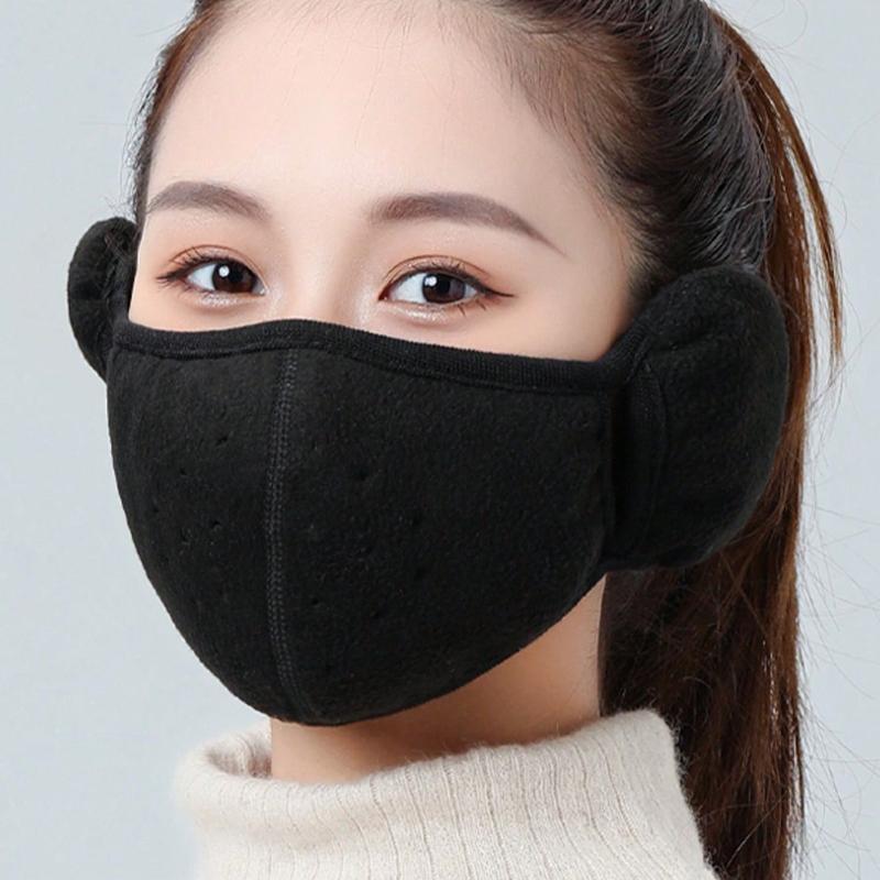 Winter Windproof, Cold Proof, Warm Mask, Anti Freezing Ear Protection, Breathable Men's and Women's Earmuffs, Thickened Outdoor Cycling Mask