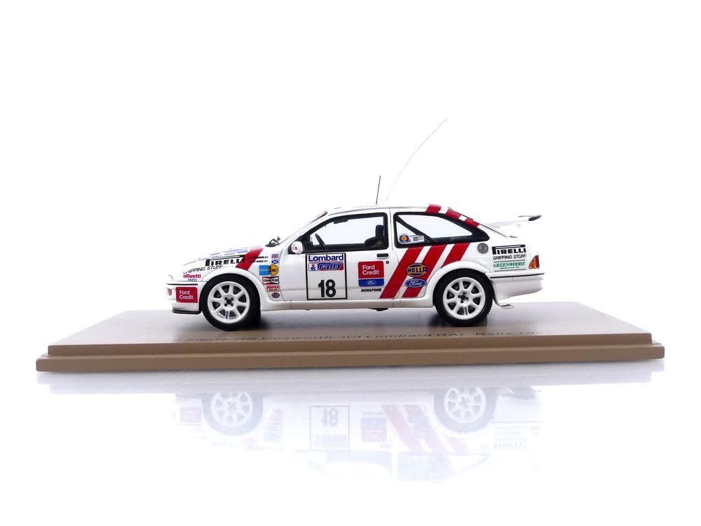 Spark Ford Sierra RS Cosworth 1987 Lombard RAC Rally 3rd Place 1/43 #18 J.McRae/I.Grindrod