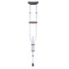 Aluminum Alloy 13-Level Adjustable Folding Crutches for Elderly