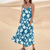 Women's Summer Dress Casual Loose Long Beach Vacation Dresses
