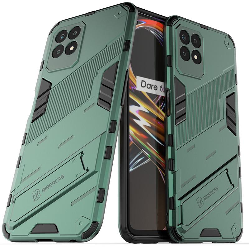 PUNK Pouzdro na telefon pro OPPO Realme 8i Kryt Realme 8i 8 Pro 5G Pouzdro Armor PC Nárazuvzdorný Silikonový TPU Zadní Kryt Pro OPPO Realme 8i