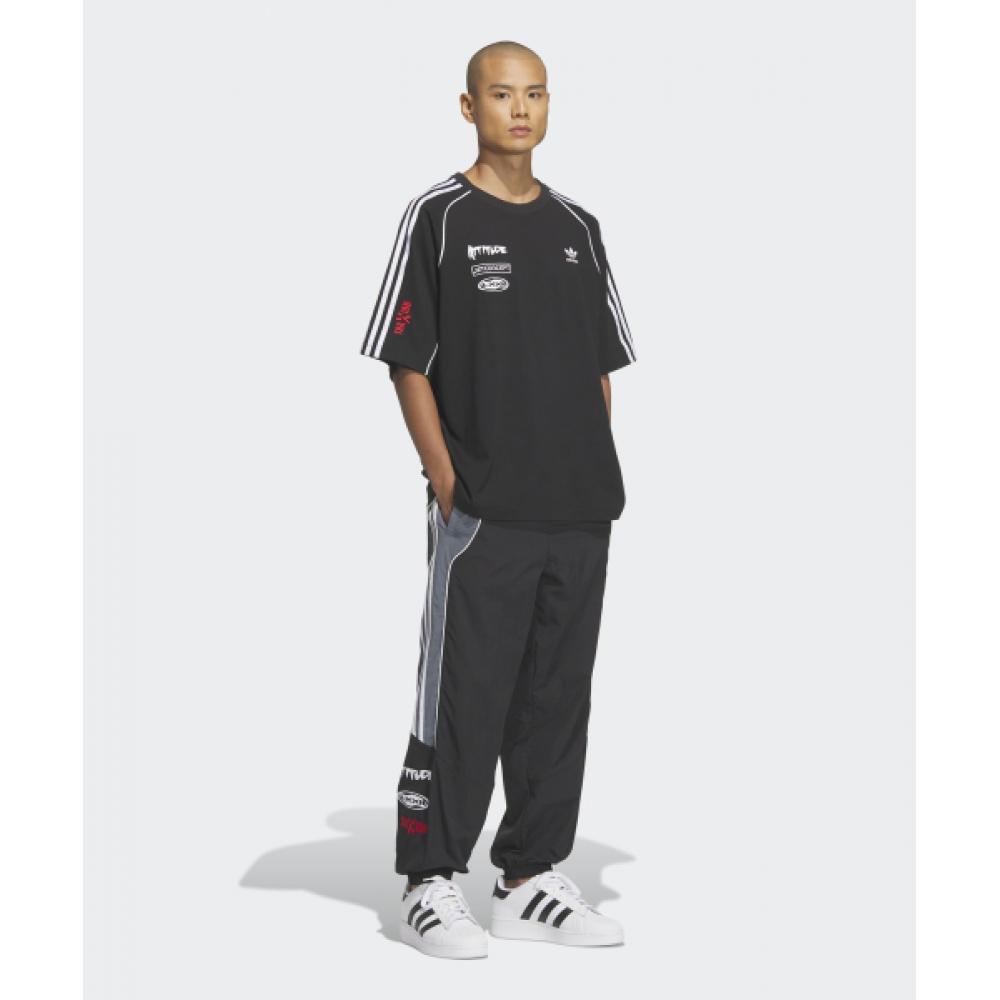 Adidas Moto Track Pants   Black Jl8414