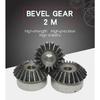 1 Piece Bevel Gear 2M22T/23T/24T/25T/26T/27T Gear 90 Degrees Meshing Angle Carbon Steel Transmission Ratio 1:1 Transmission Part