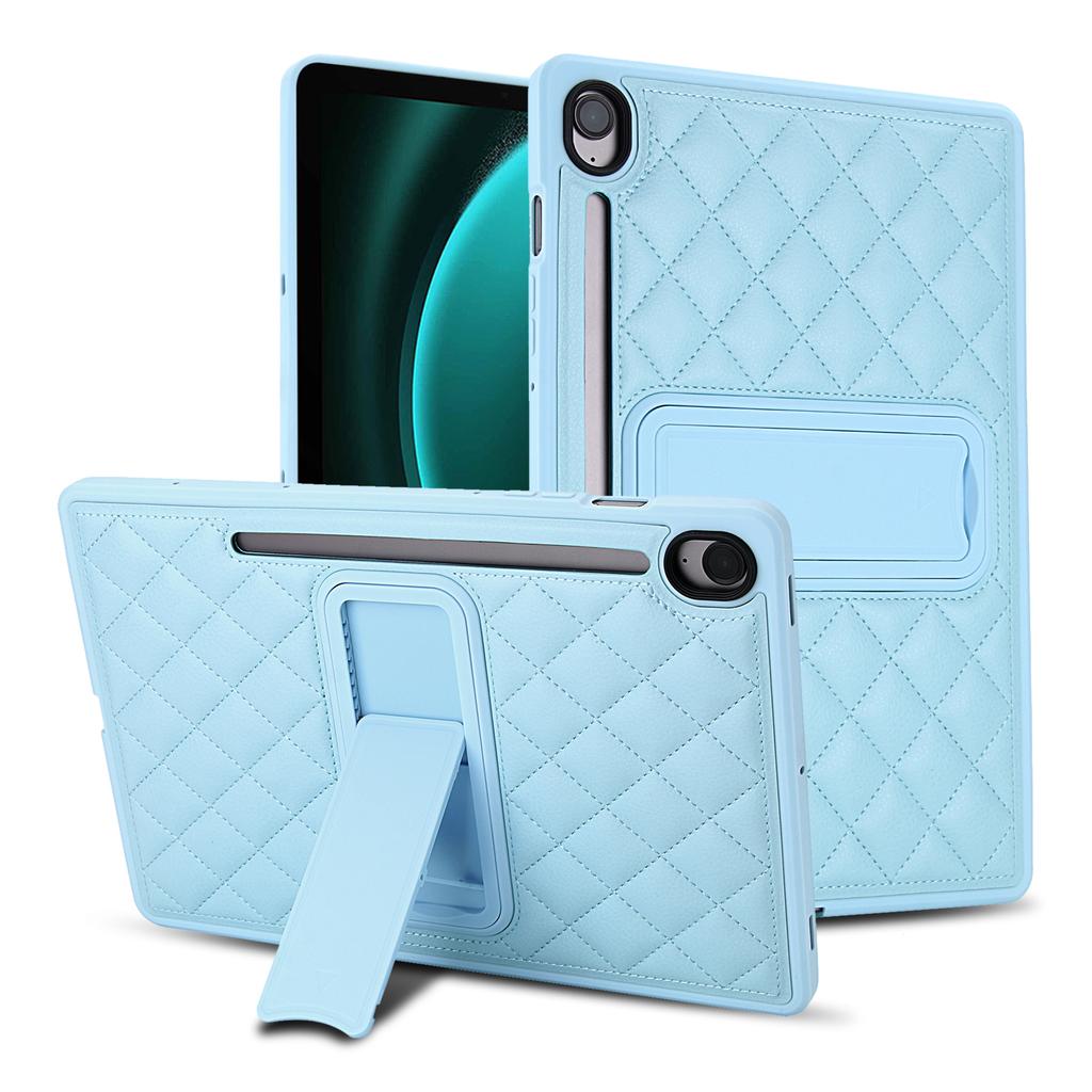 Luxury Leather for Samsung Tab Stand Case S10 Lite S9 FE S6 Lite A11 A9 Plus FE A8 A7 Lite Case Kickstand Cover