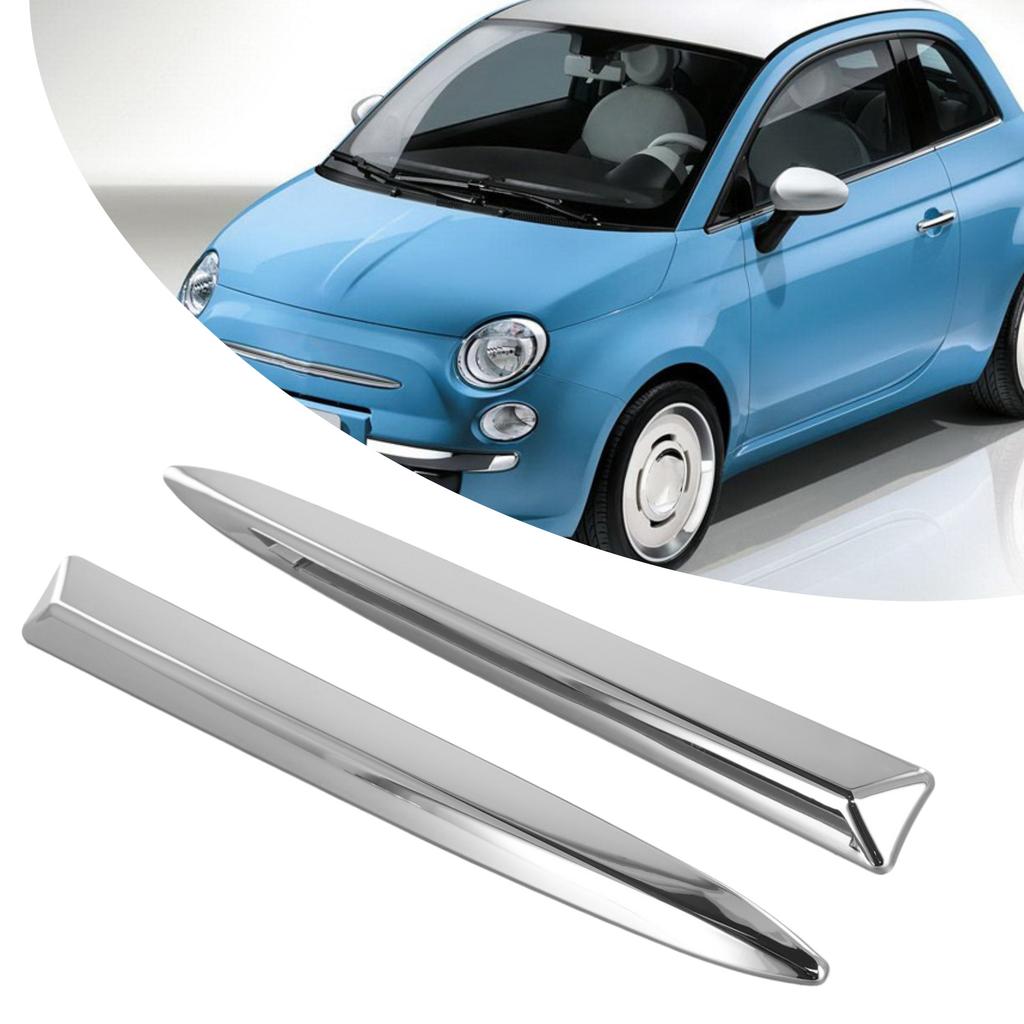 Rüsten Sie Ihr Fahrzeug einfach mit einer Chrom-Frontstoßstangenleiste für Fiat auf