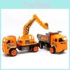 Childrens Inertia Construction Vehicle With Large Dump Truck And Excavator For Creative Play And Learning