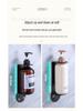 304 Stainless Steel Shower Holder for Shampoo, Soap Dispenser & Gel Bottles